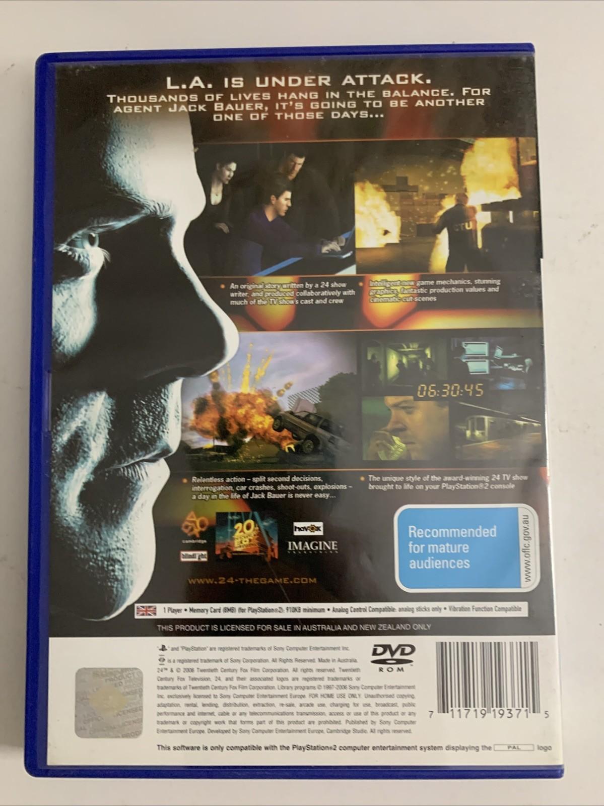 24: The Game PS2 Sony PlayStation 2 PAL Game Complete