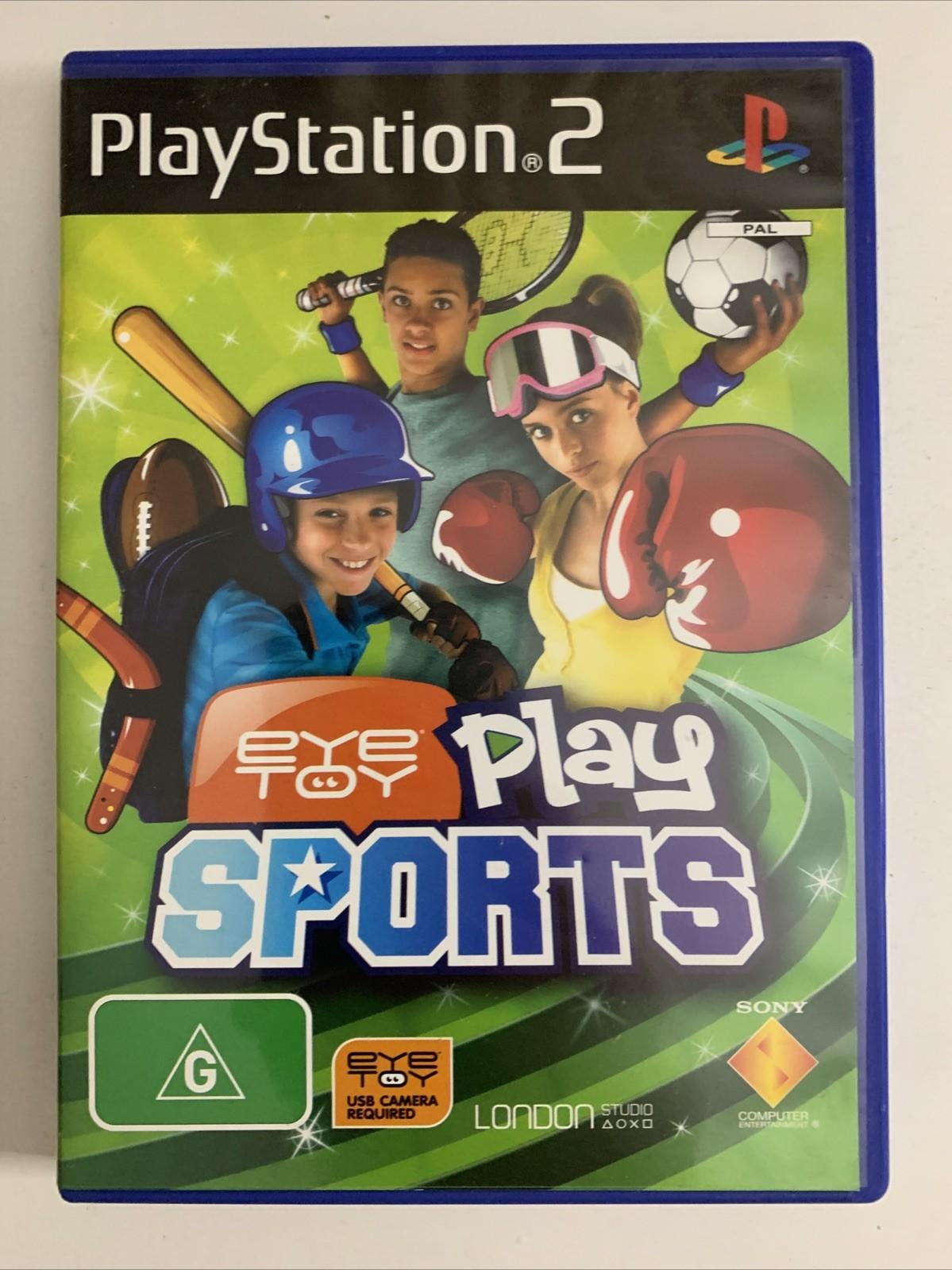 EyeToy: Play Sports PS2 Sony PlayStation 2 2006 PAL Game Complete