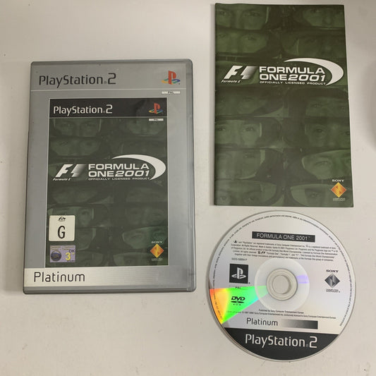 Formula One 2001 PS2 Sony PlayStation 2 PAL Game Complete