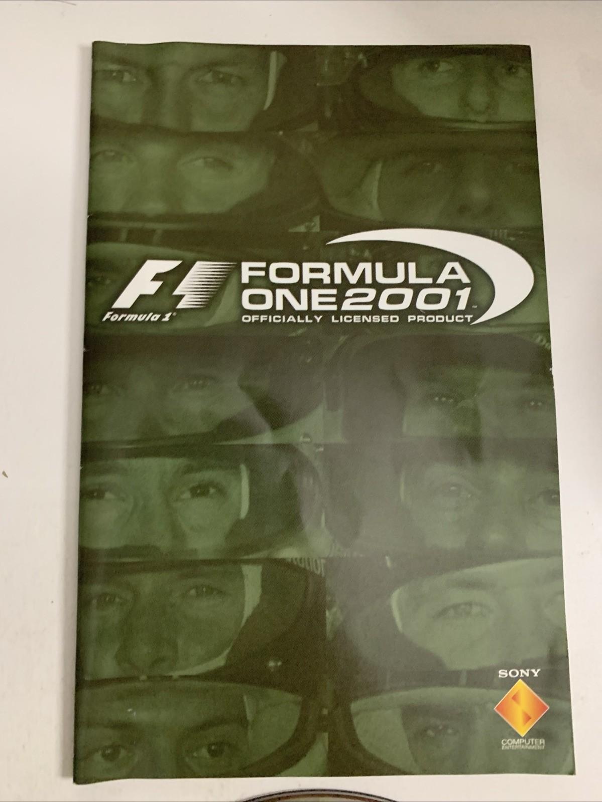 Formula One 2001 PS2 Sony PlayStation 2 PAL Game Complete