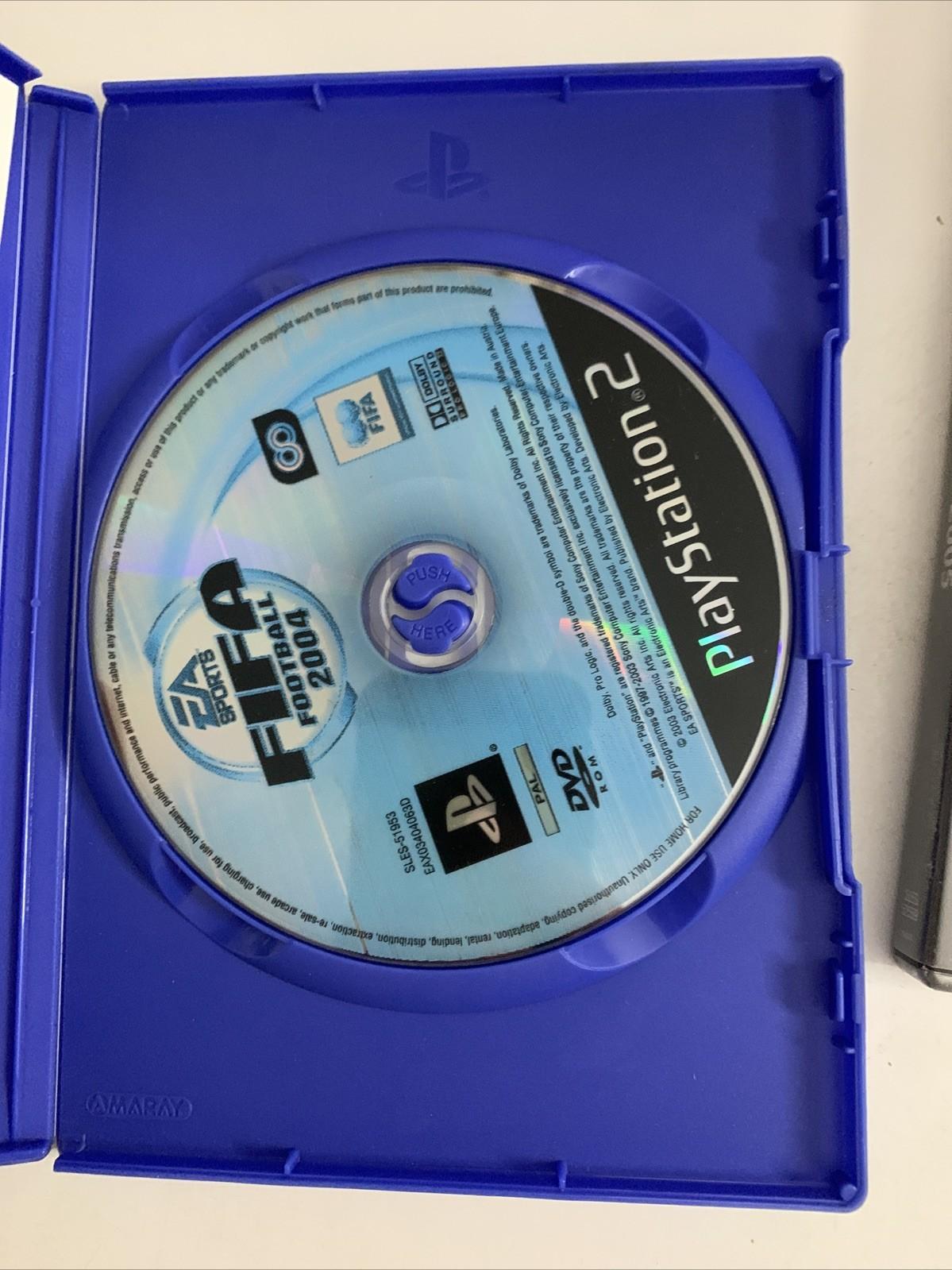 FIFA 2004 + 2005 PS2 Sony PlayStation 2 PAL Football Game
