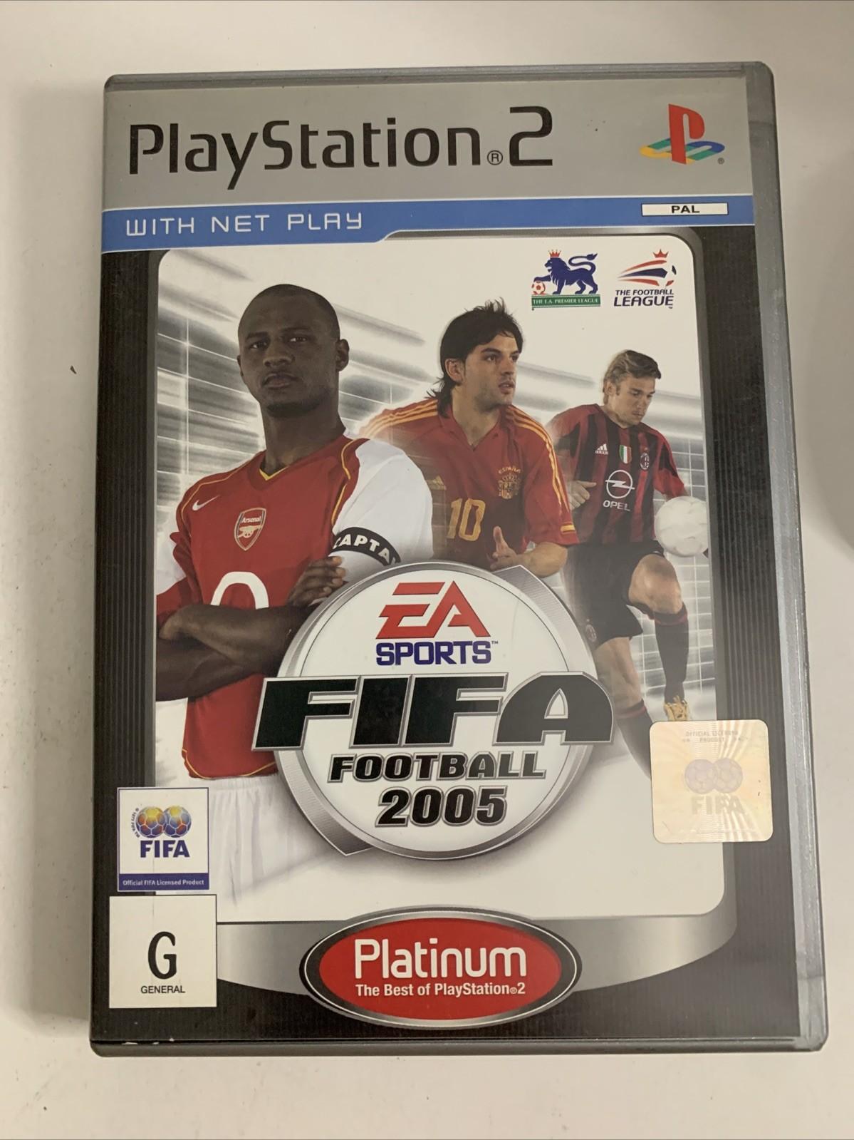 FIFA 2004 + 2005 PS2 Sony PlayStation 2 PAL Football Game