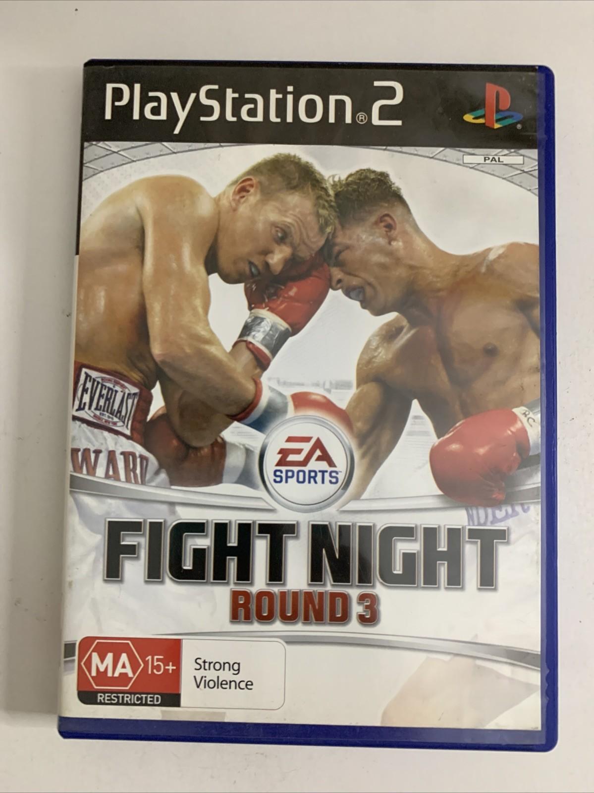 Fight Night Round 3 PS2 PlayStation 2 PAL Boxing Game Complete