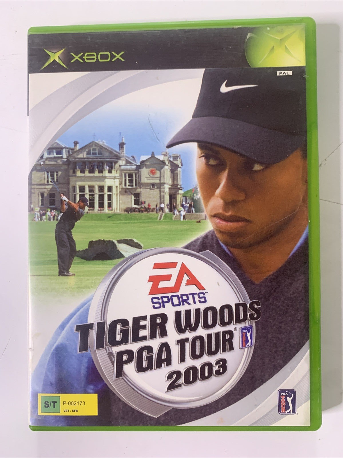 Tiger Woods PGA Tour 2003 Microsoft XBOX Original PAL Golf Game