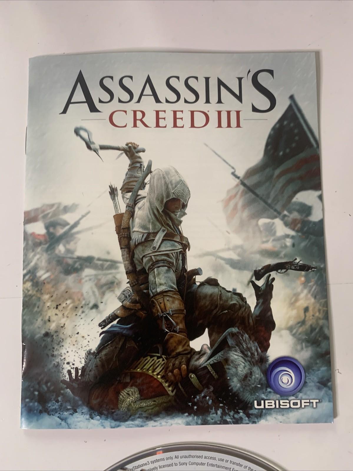 Assassin's Creed 3 III PS3 Playstation 3 Game Complete