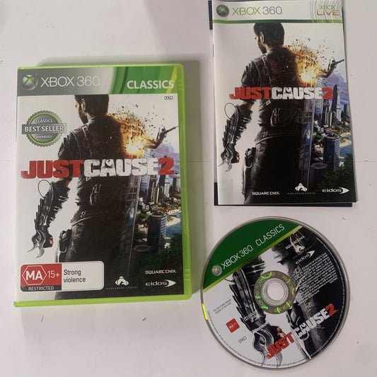 Just Cause 2 Microsoft XBOX 360 PAL Game  Complete