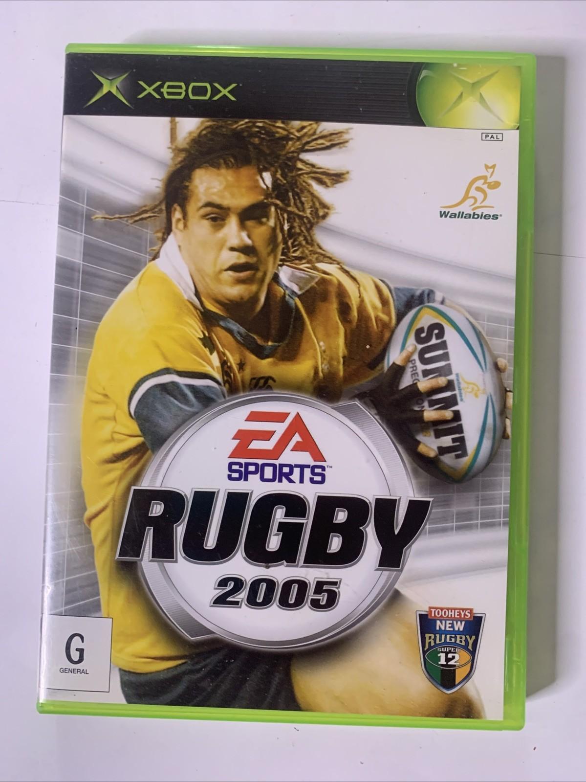 Rugby 2005 Microsoft XBOX Original PAL Game Complete