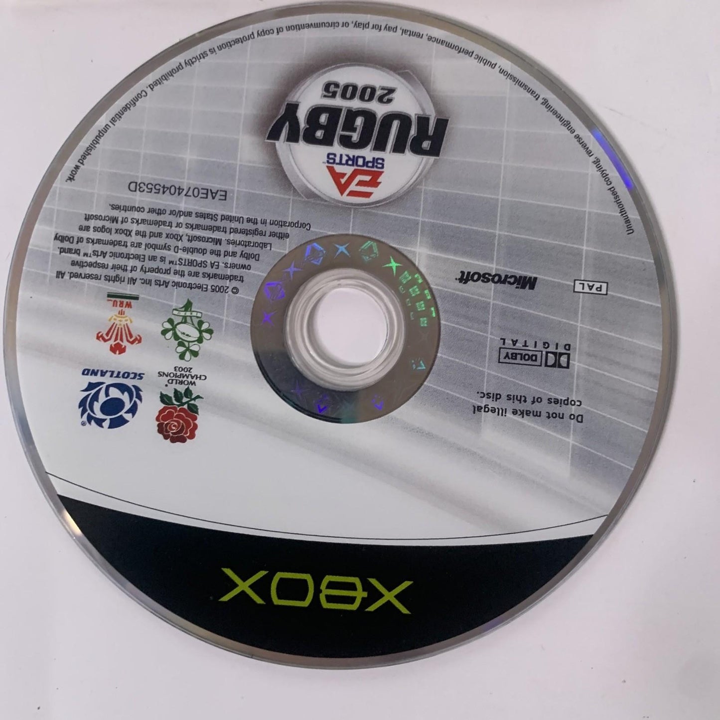 Rugby 2005 Microsoft XBOX Original PAL Game Complete