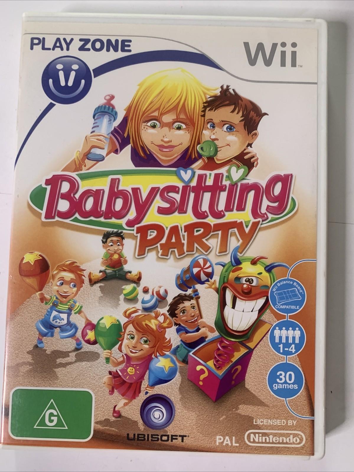Babysitting Party Nintendo Wii PAL Game Complete