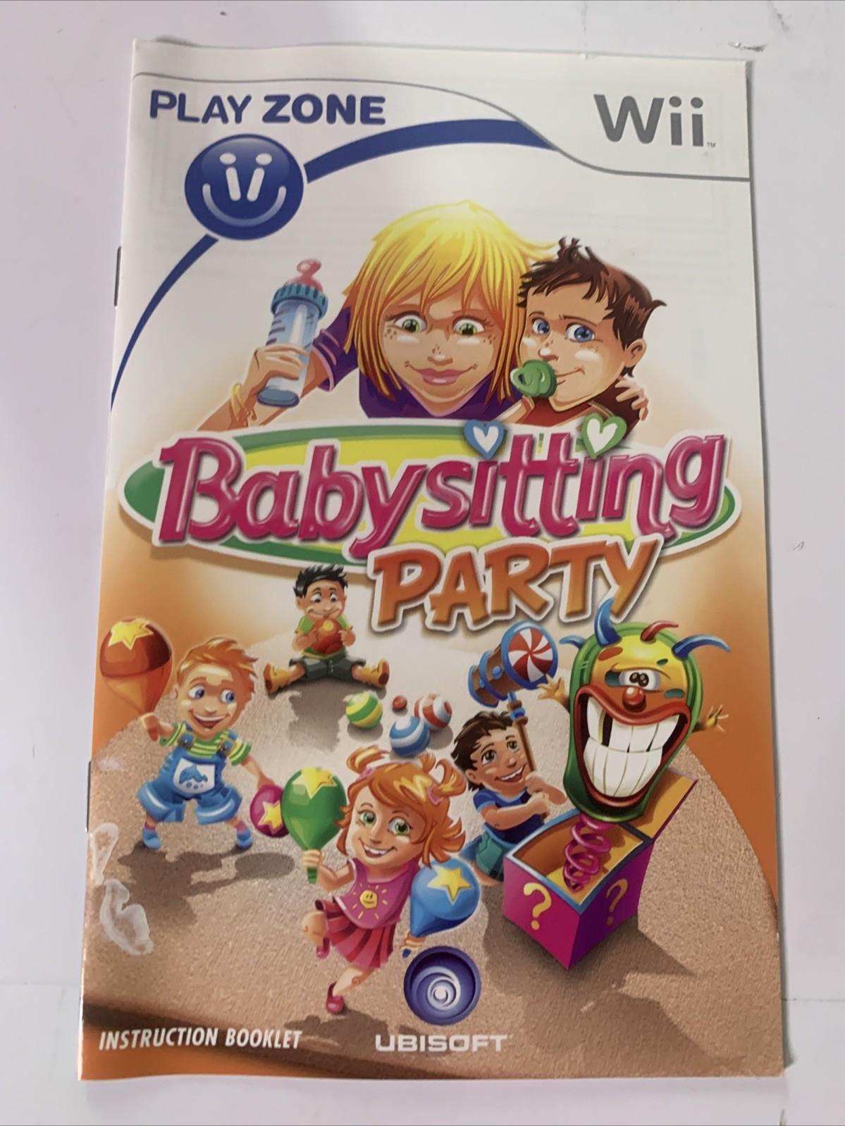 Babysitting Party Nintendo Wii PAL Game Complete