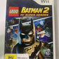 LEGO Batman Super Heroes 2 Nintendo Wii PAL Game Complete