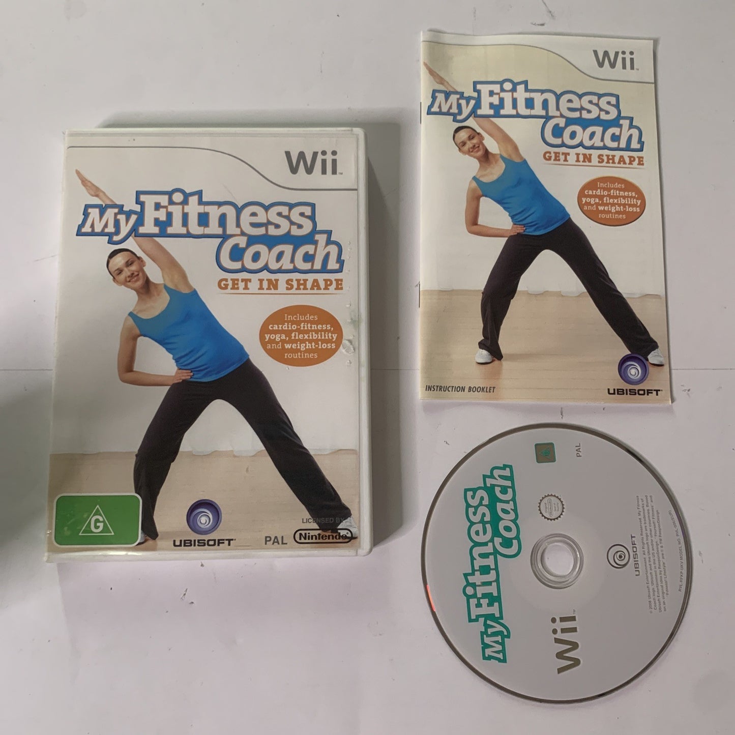My Fitness Coach: Get in Shape Nintendo Wii PAL Game Complete