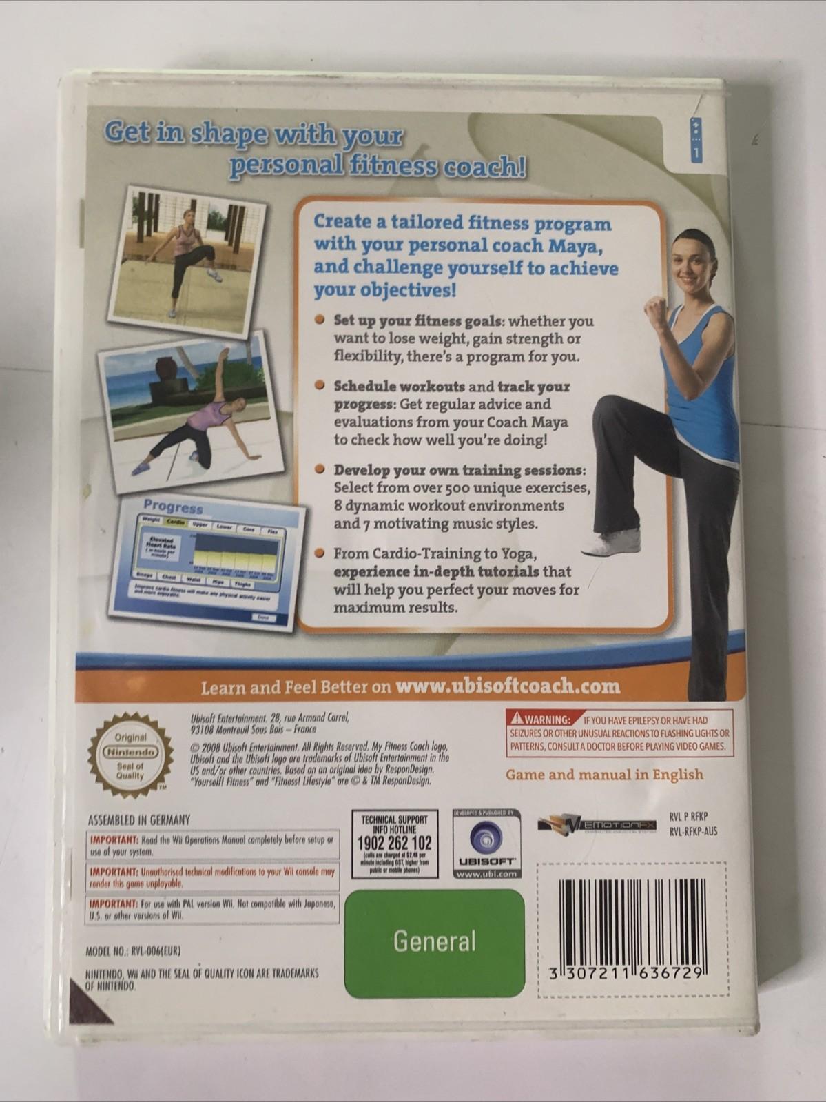 My Fitness Coach: Get in Shape Nintendo Wii PAL Game Complete