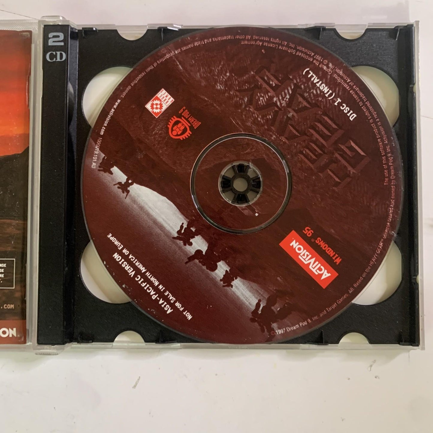 Heavy Gear 1997 PC CD-ROM Windows 95 Game