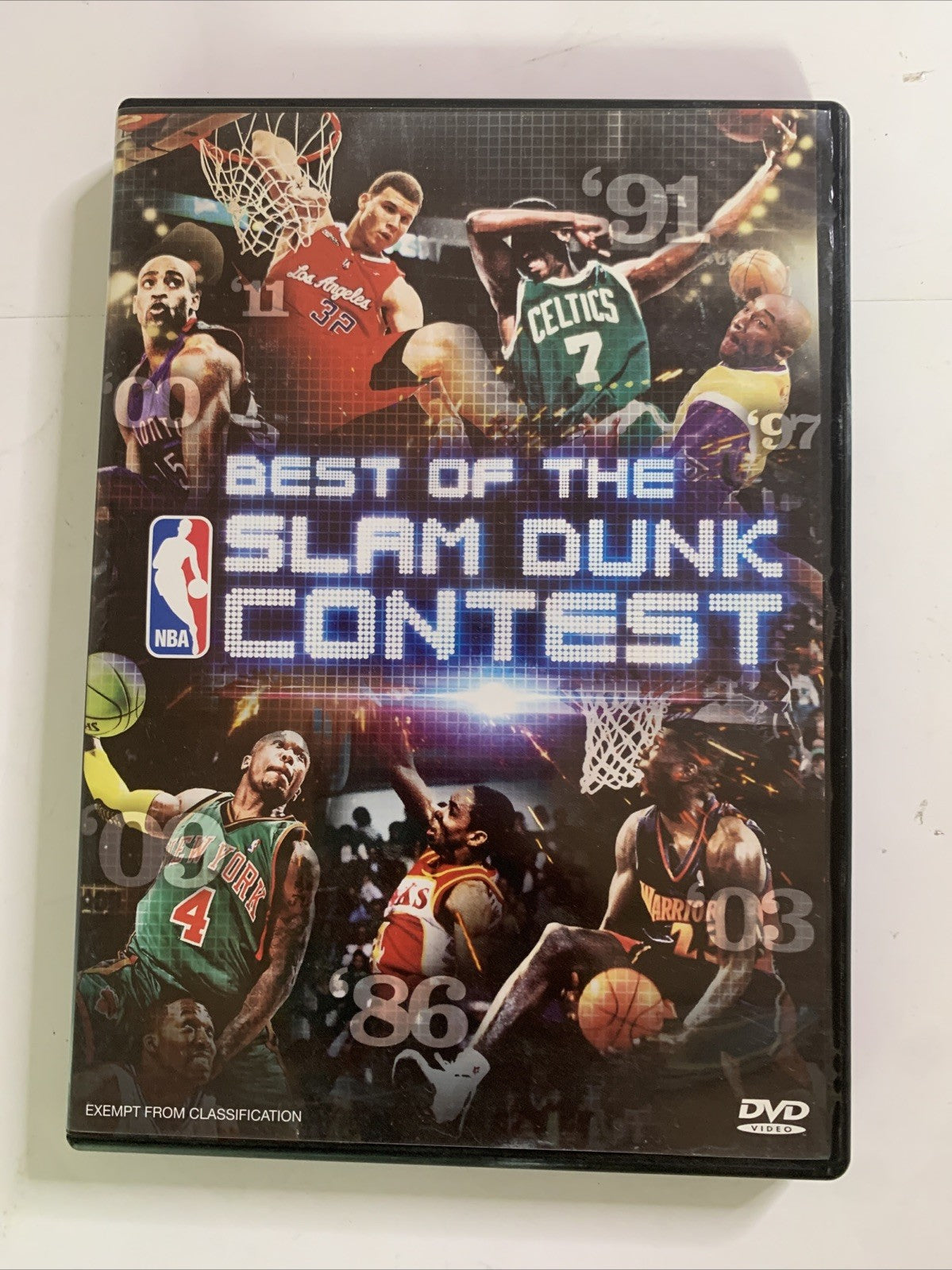 NBA Best of the Slam Dunk Contest (DVD, 2010) Region 4