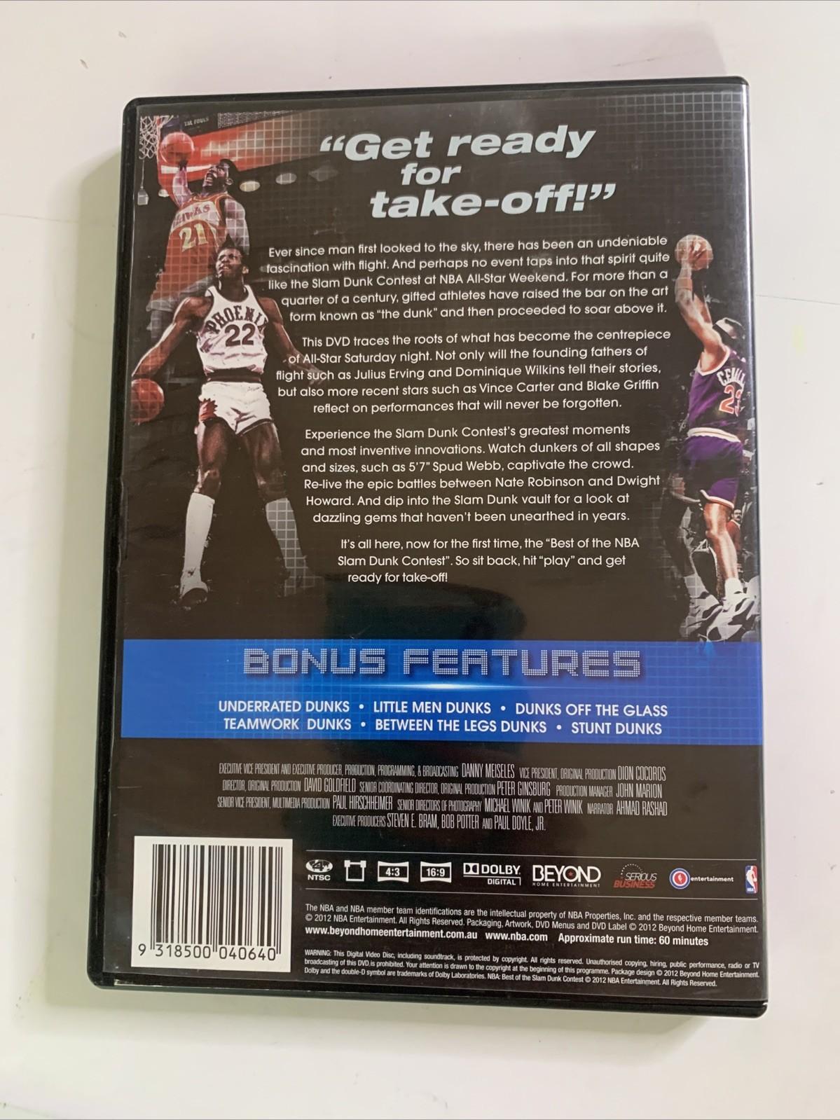 NBA Best of the Slam Dunk Contest (DVD, 2010) Region 4