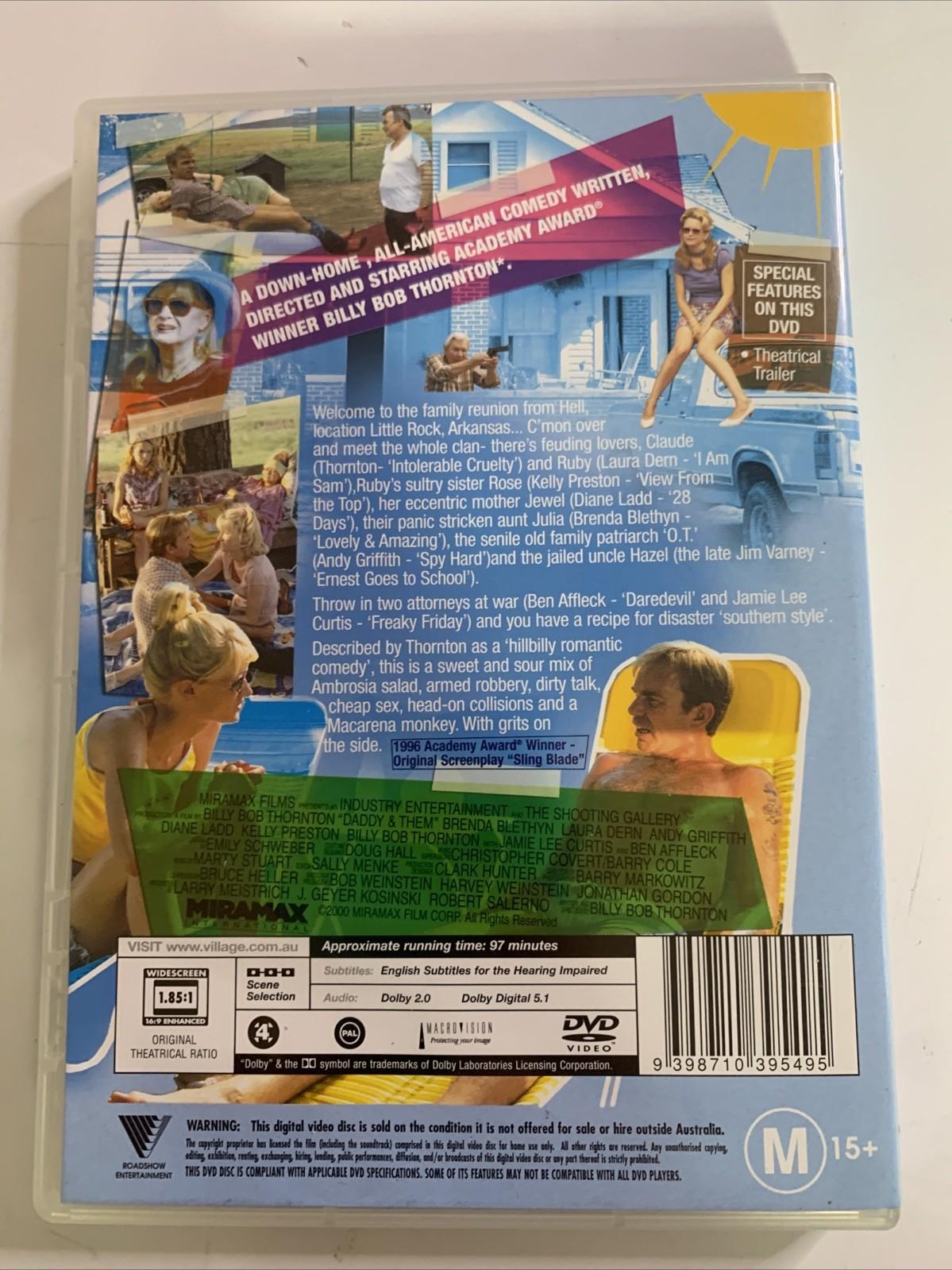 Daddy and Them (DVD, 2001) Billy Bob Thornton, Laura Dern, Kelly Preston Region4