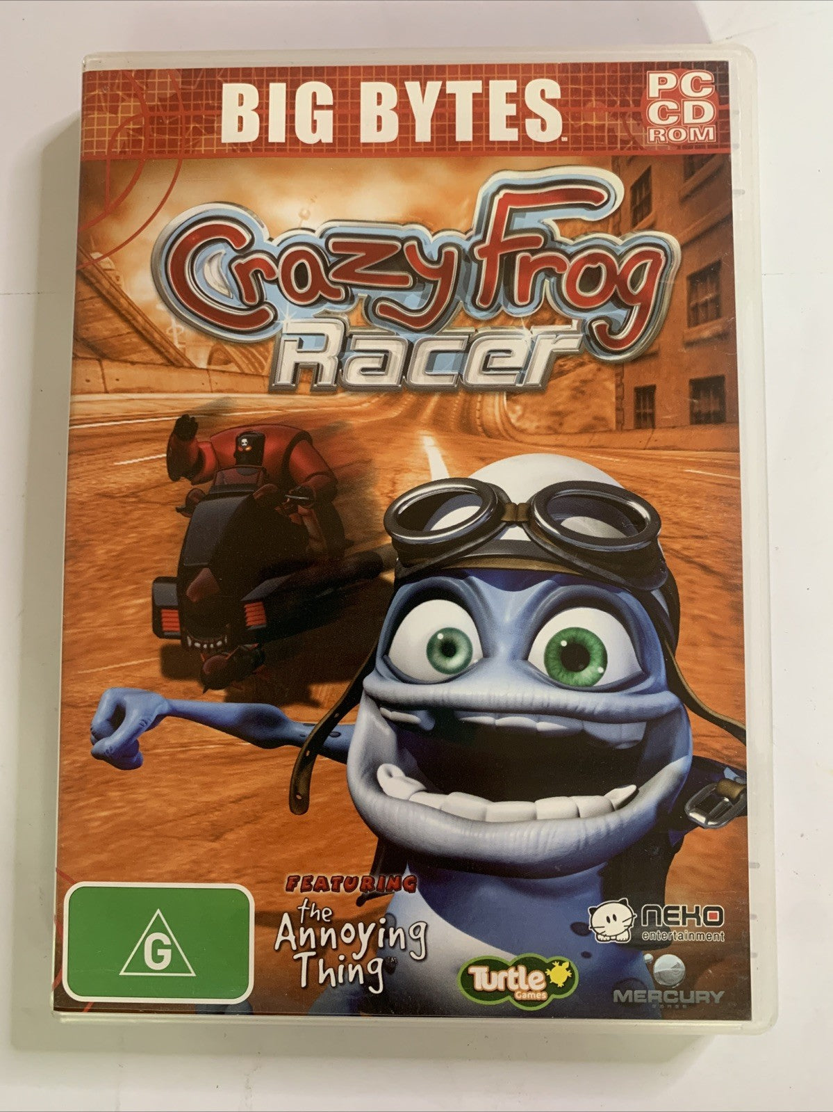 Crazy Frog Racer PC Windows CD-ROM 2006 Kart Racing Game – Retro Unit