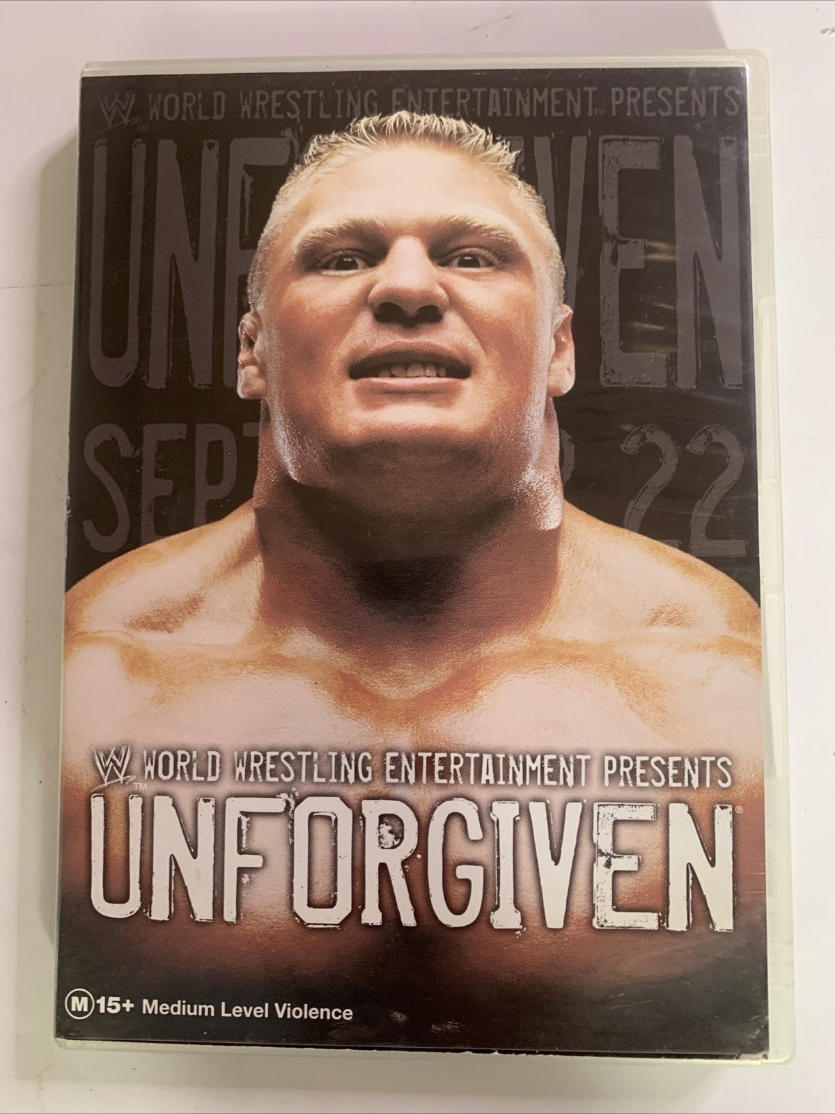 WWE Unforgiven (DVD, 2002) Pro Wrestling Region 4