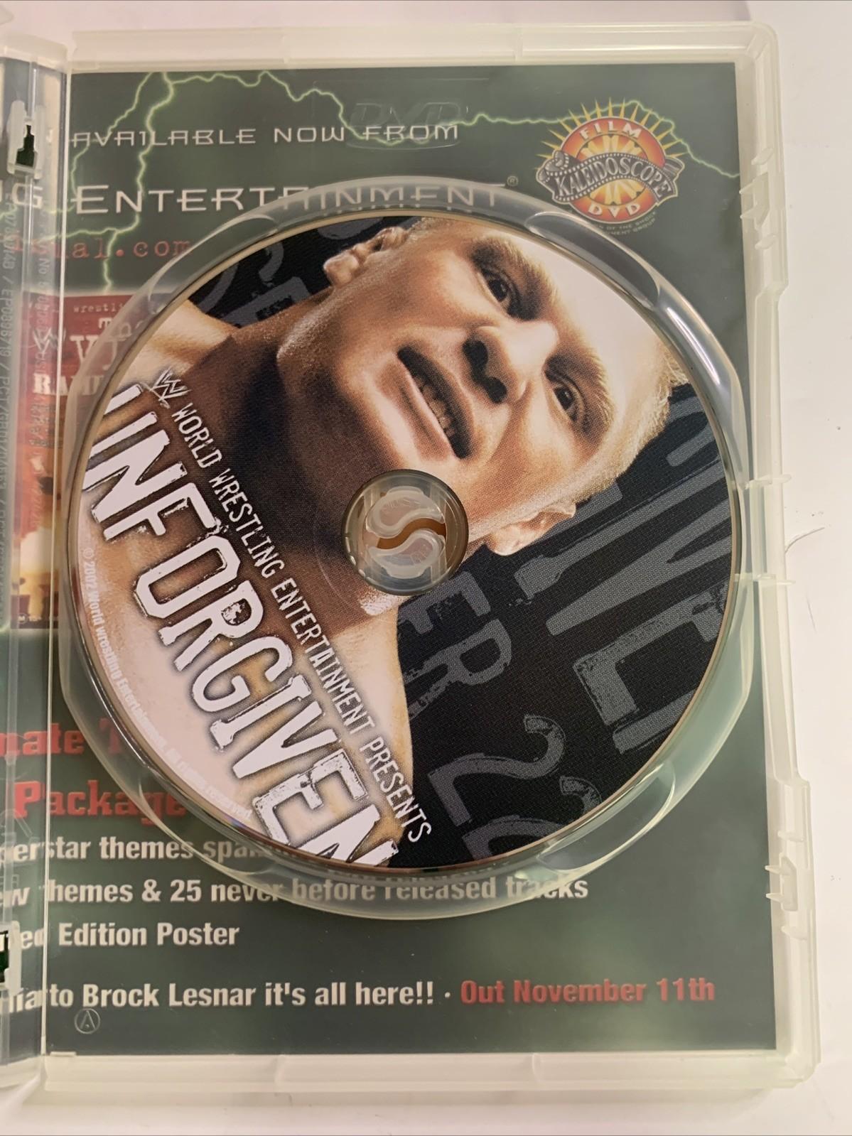 WWE Unforgiven (DVD, 2002) Pro Wrestling Region 4