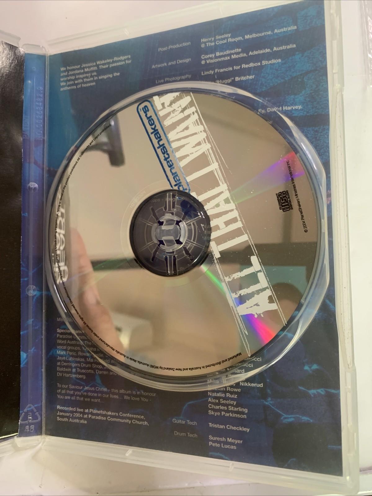 Planetshakers – All That I Want (DVD, 2004) All Regions