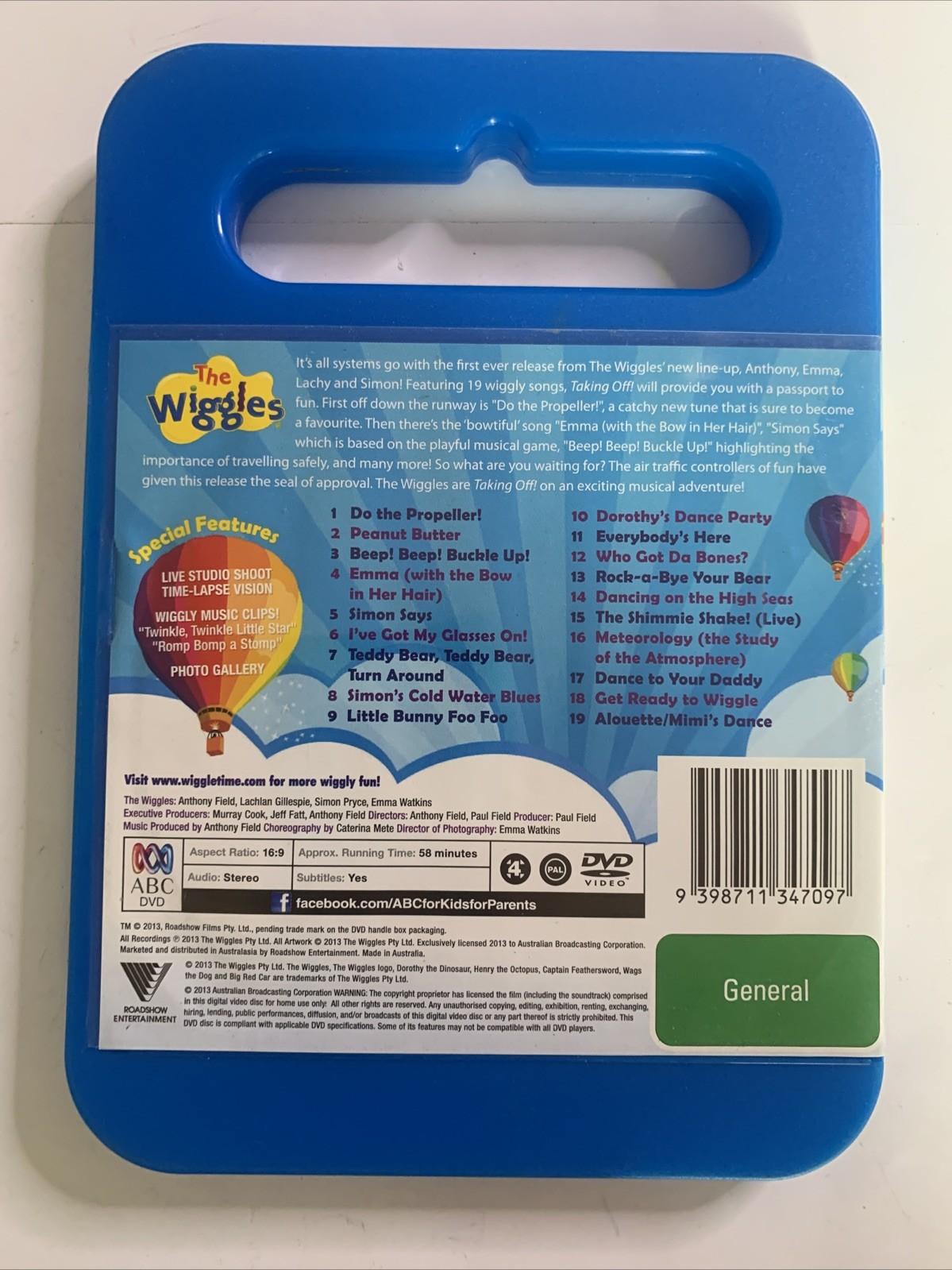 The Wiggles Taking Off! (DVD, 2012) ABC Region 4