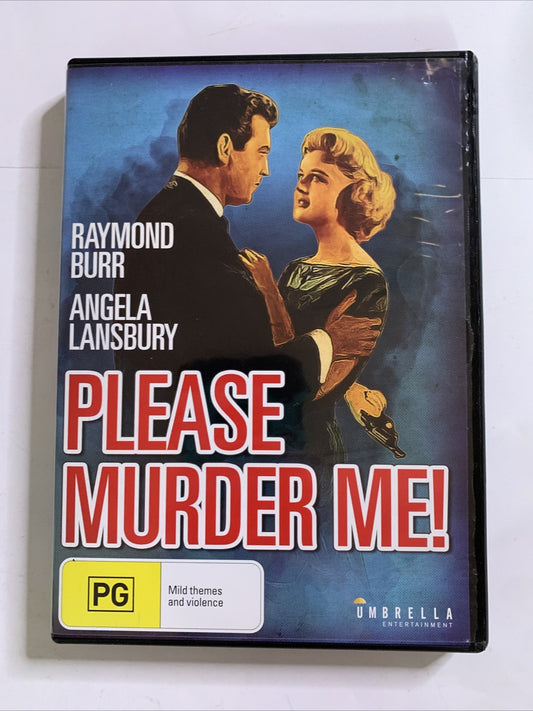 Please Murder Me (DVD, 1956) Raymond Burr, Angela Lansbury All Regions