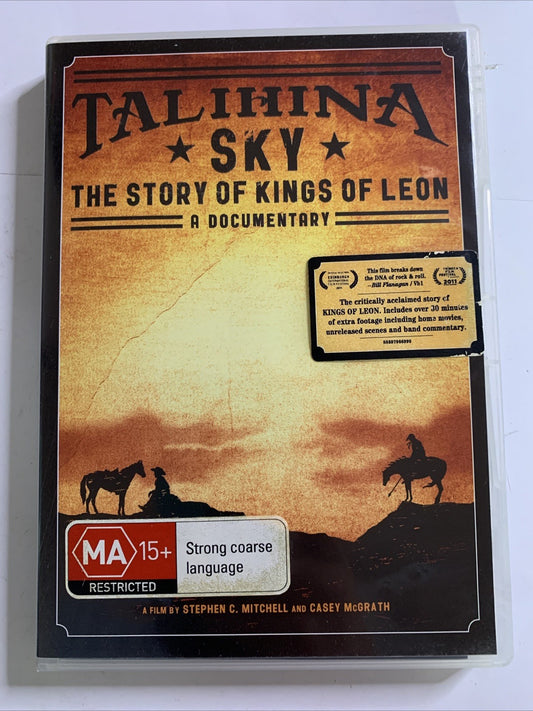 Kings Of Leon – Talihina Sky: The Story of Kings of Leon (DVD, 2011) All Regions