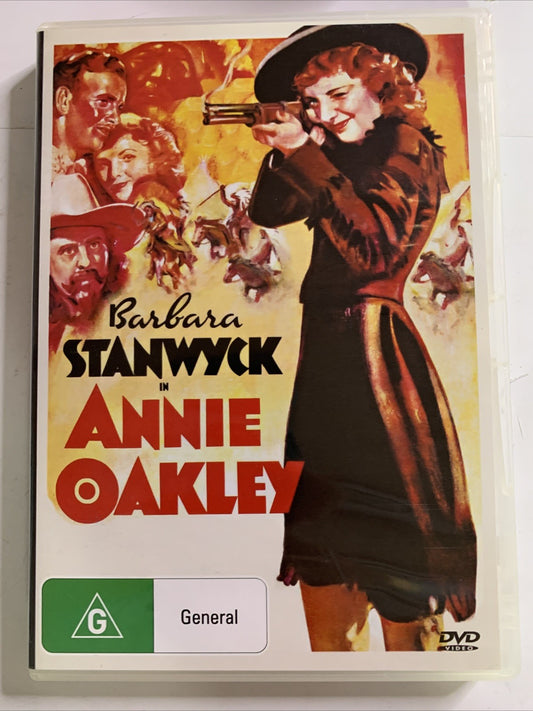 Annie Oakley (DVD, 1935) Barbara Stanwyck, Andy Clyde, Melvyn Douglas All Region