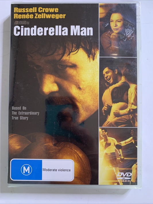 Cinderella Man (DVD, 2005) Russell Crowe, Renee Zellweger Region 4 NEW