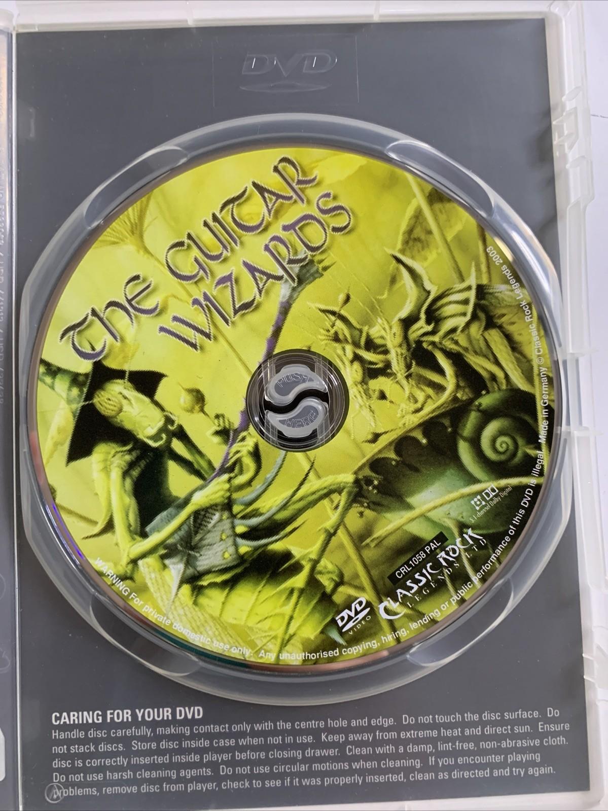 The Guitar Wizards (DVD) Steve Howe, Tony lommi, Mick Box Region 4