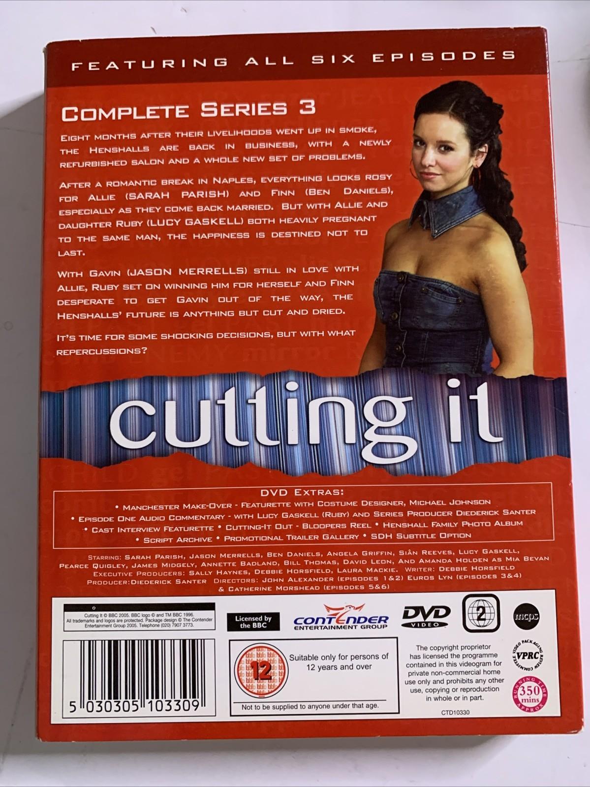 Cutting It: The Complete Series 3 (DVD, 2004, 3-Disc) Region 2