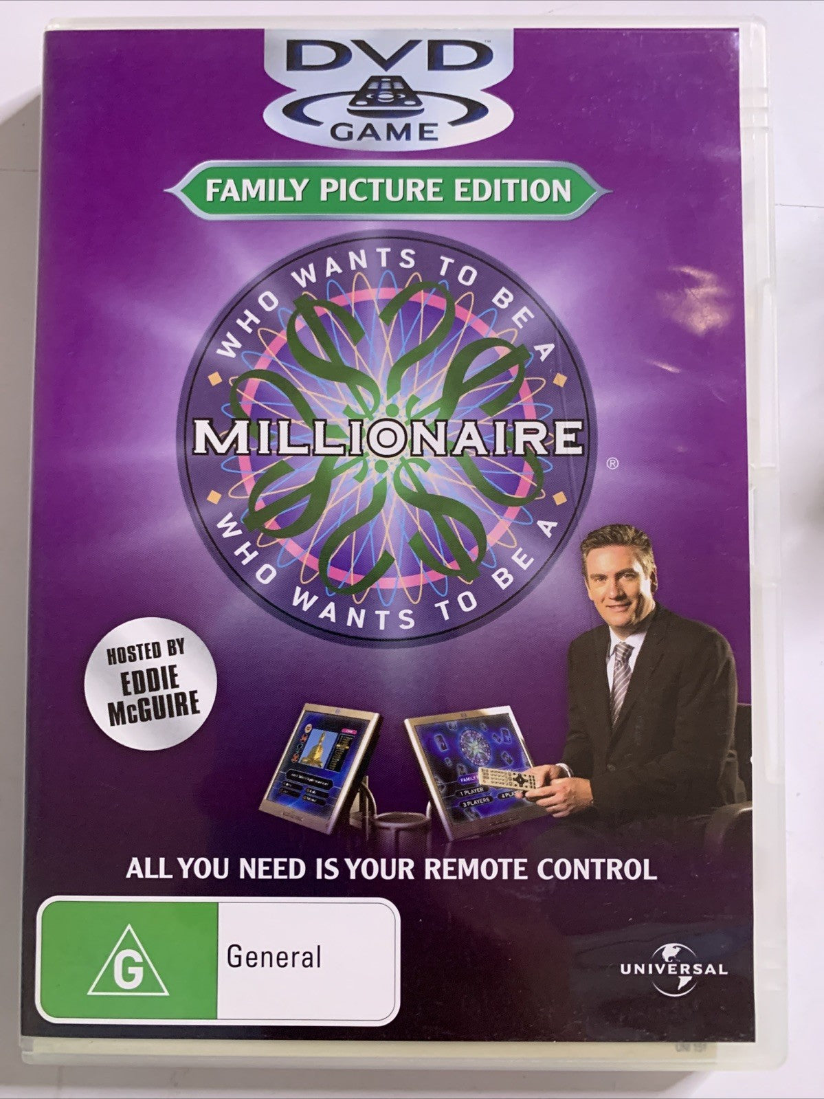 Who Wants to be a Millionaire: Family Picture Edition (DVD, 1999) Region 4