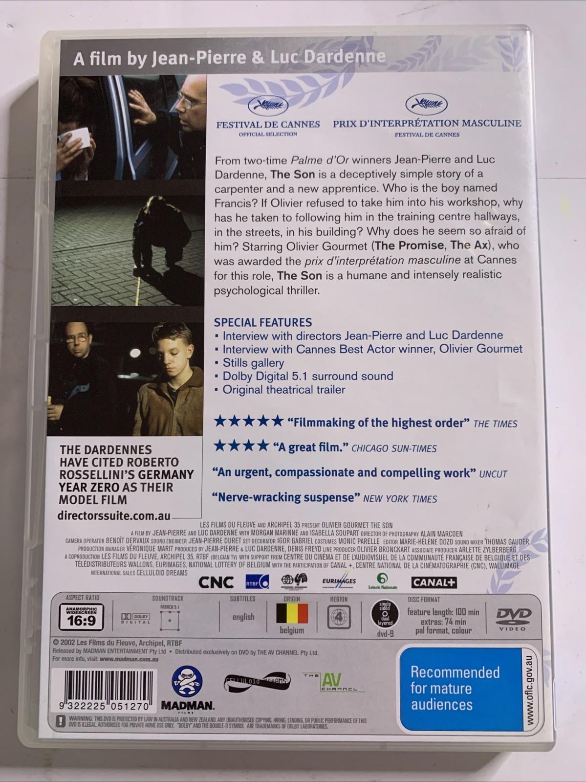 The Son / Le Fils (DVD, 2002) French Film Olivier Gourmet Region 4
