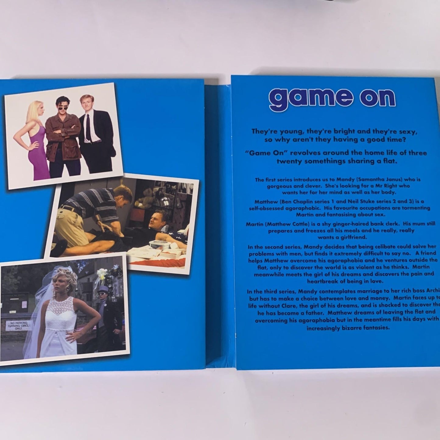 Game On: The Complete Series Box Set (DVD, 1998, 3-Disc) Matthew Cottle Region 2