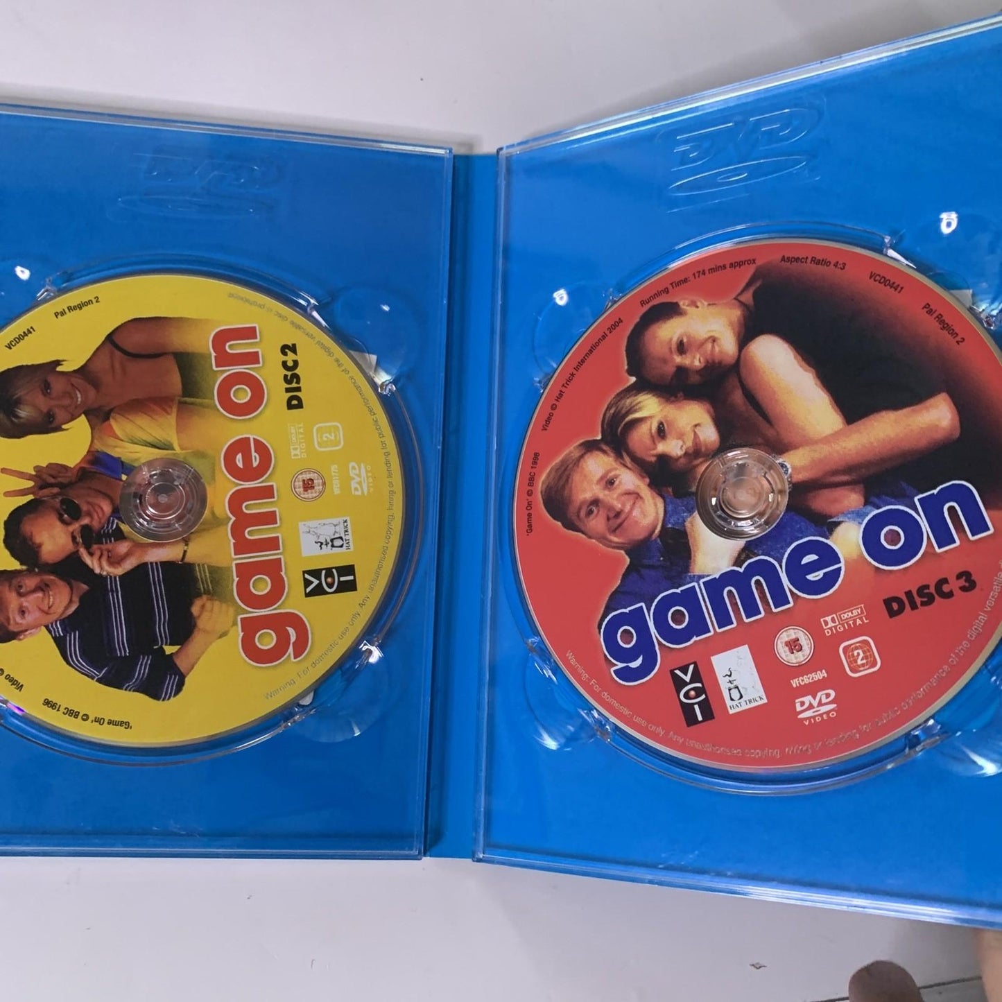Game On: The Complete Series Box Set (DVD, 1998, 3-Disc) Matthew Cottle Region 2