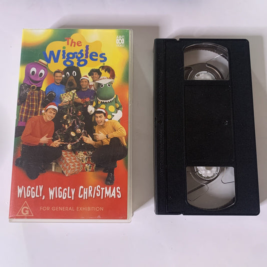 The Wiggles: Wiggly, Wiggly Christmas (VHS, 1997) PAL