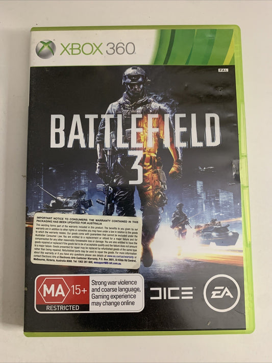 Battlefield 3 Microsoft XBOX 360 PAL Game