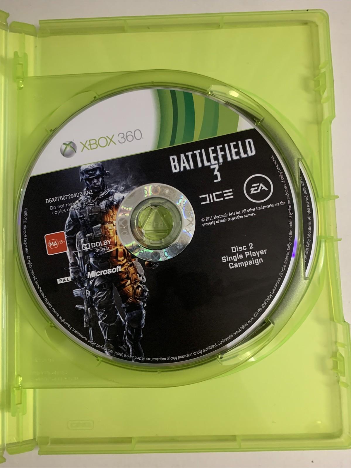 Battlefield 3 Microsoft XBOX 360 PAL Game