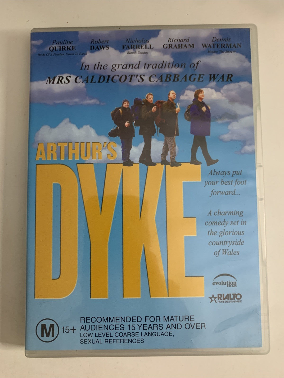 Arthur's Dyke (DVD, 2001) Pauline Quirke, Robert Daws Region 4