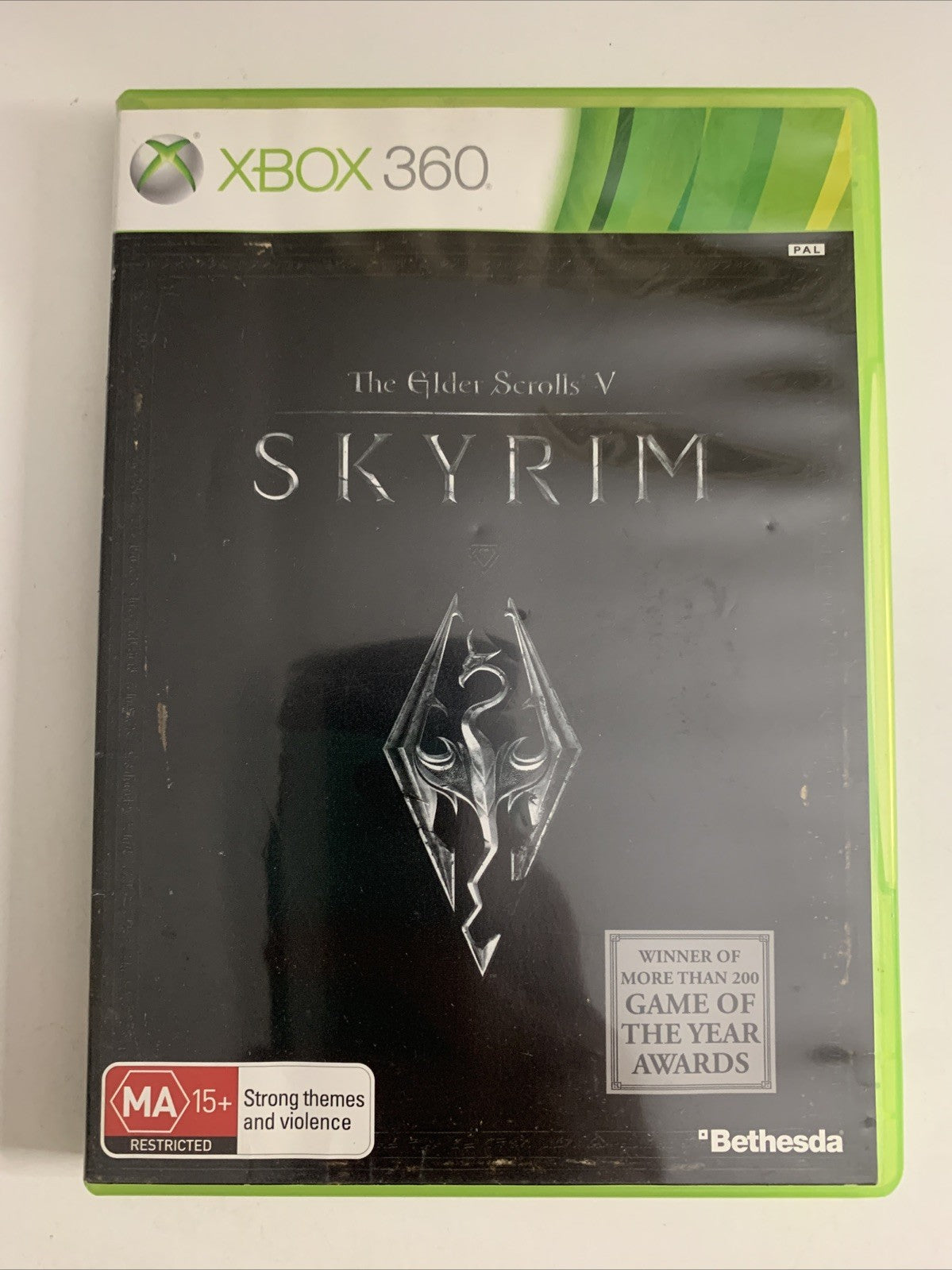 The Elder Scrolls V: Skyrim Microsoft Xbox 360 2009 PAL Game