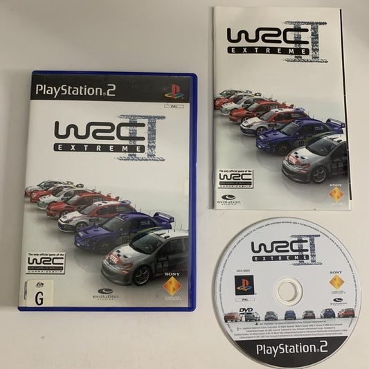 WRC II Extreme PS2 Sony PlayStation 2 PAL Racing Game Complete
