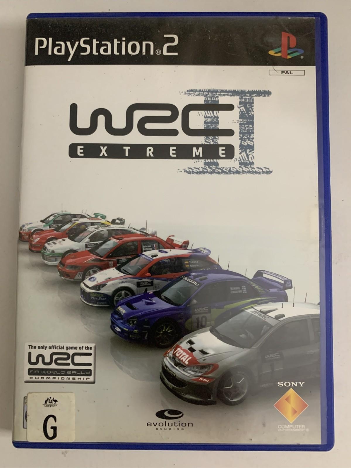 WRC II Extreme PS2 Sony PlayStation 2 PAL Racing Game Complete