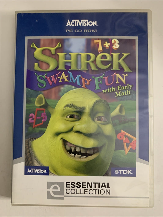 Shrek: Swamp Fun With Early Math PC CD-ROM Windows Game