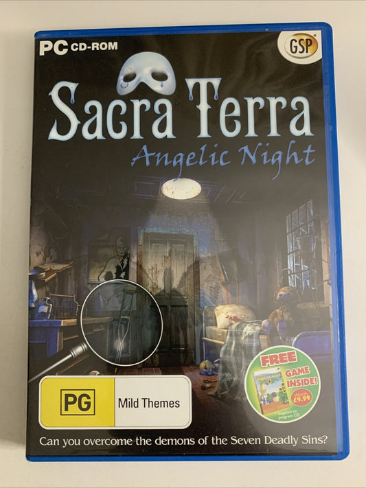 Sacra Terra: Angelic Night PC CD-ROM Windows Hidden Object Game NEW