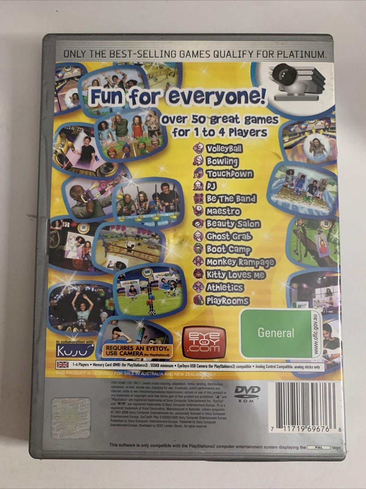 Eyetoy Play 3 PS2 Sony Playstation 2 PS2 PAL Game