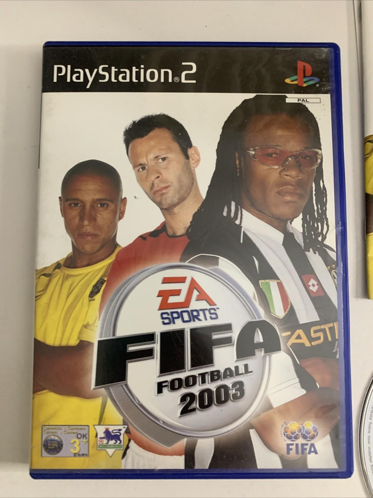 FIFA Football 2003 PS2 Sony PlayStation 2 PAL EA Sports Game  Complete