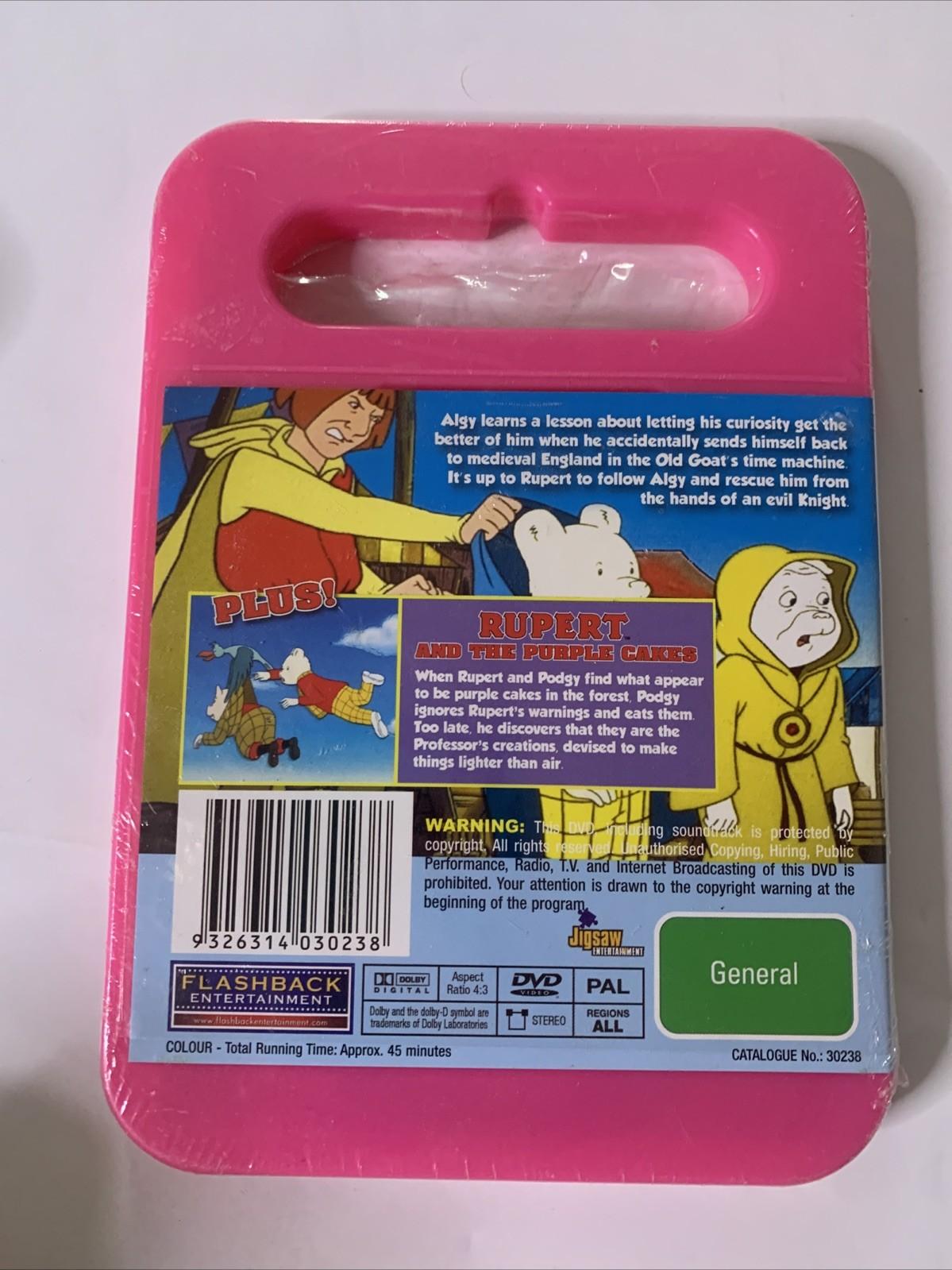 Rupert and Algy's Misadventure (DVD) Animation All Regions NEW Sealed
