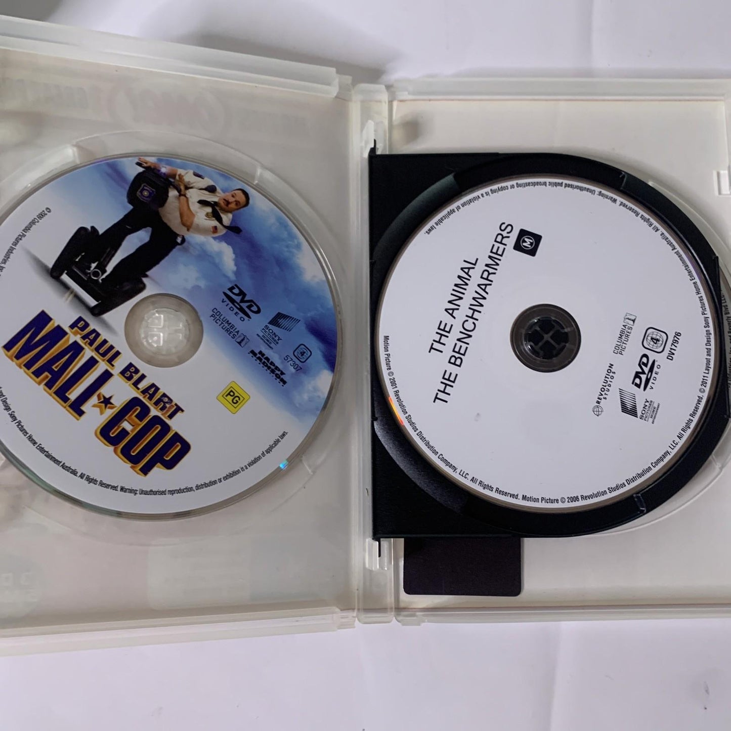 The Animal / Benchwarmers / Paul Blart Mall Cop / Tallageda Nights / Zohan (DVD)