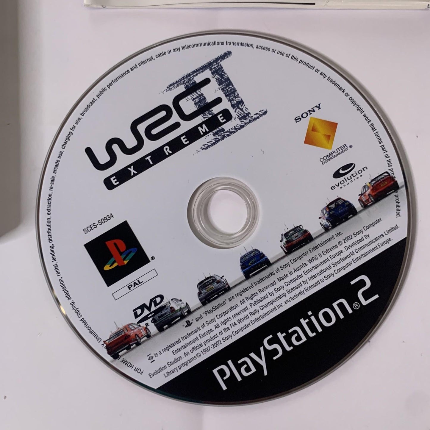 WRC World Rally Champ 2 Extreme PS2 PlayStation 2 PAL Racing Game Complete